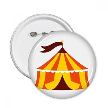 Imagem de Barraca de parque de diversões, ilustração colorida, broches, decoração de roupas, 5 peças, presente