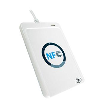 Imagem de Leitor E Gravador Nfc Rfid Mifare Acr122u 13.56mhz
