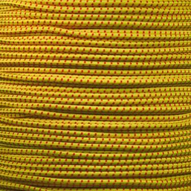 Imagem de Cordão de choque de 1/8 polegada de diâmetro – mais de 65 cores – 10, 25, 50, 100 pés de comprimento – corda elástica para comprimentos elásticos personalizados, 25 X PAR-18SC-FAST-~GOLB_MM18, Fast Pitch, 25 Feet