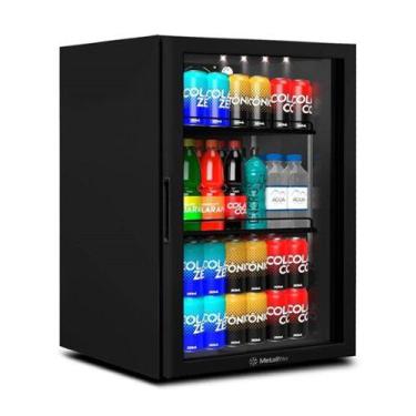 Imagem de Mini Refrigerador Porta De Vidro Vb11rl All Black - Metalfrio