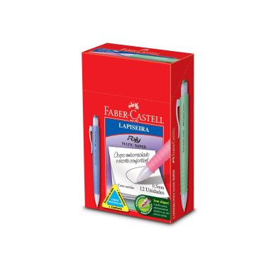 Imagem de Lapiseira Poly Matic Super 0.5 mm, Caixa C/ 12 Unidades, Faber Castell - LP05PMS