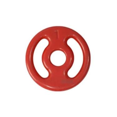 Imagem de Anilha Emborrachada -Vermelha - 1 Kg-Unissex