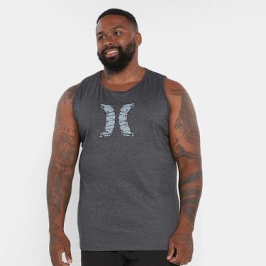 Imagem de Regata Hurley Plus Size Hard Icon Masculina