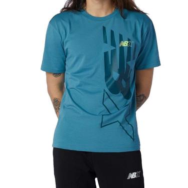 Imagem de Camiseta New Balance nbx Graphic Masculina Azul