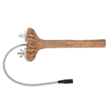 Imagem de Poleiro de Pássaro Aquecido, Poleiro de Aquecimento Quente Termostático de Temperatura Ajustável de 5W, Poleiro Térmico de Pássaro Aquecedor de Pássaros ou Papagaio, Periquitos