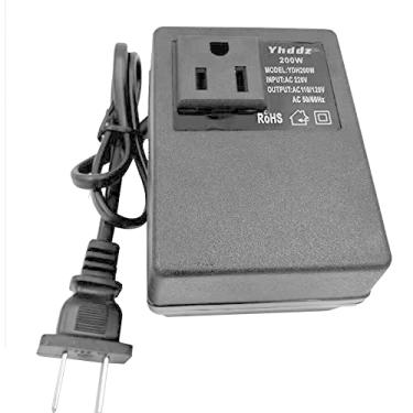 Imagem de Casa eficiente inteligente 200w ac 220v a 110v transformador abaador conversor de tensão adaptador de energia de viagem