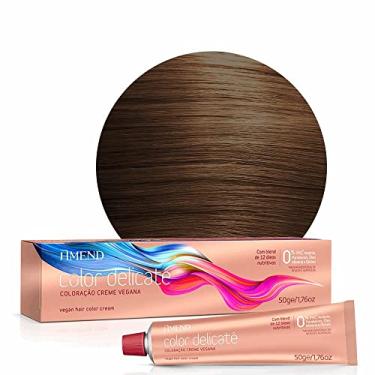 Imagem de Coloração Amend Color Delicaté, 50g, Livre De Gluten, Parabenos E Óleo Mineral, Livre De Ppd* E Amônia, Hipoalergênica E Demartologicamente Testada, Proteção Contra O Ressecamento, Nutrição Avançada E Controle Do Frizz (8.0 Louro Claro)