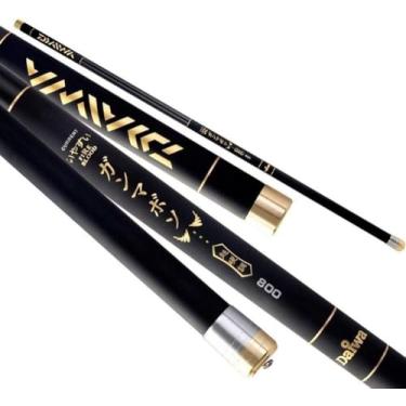 Imagem de Vara de pesca longa 8m-15m fibra de carbono super dura vara de pesca telescópica portátil viagem mar pólo de pesca equipamento, 8m