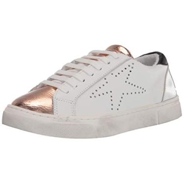 Imagem de Steve Madden Tênis feminino Rezume, Ouro rosa - Multi, 7.5