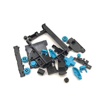 Imagem de Conjunto completo de botões de substituição para Nintendo New 2DS XL LL, ABXY L R ZL ZR D Pad Cross Accessory