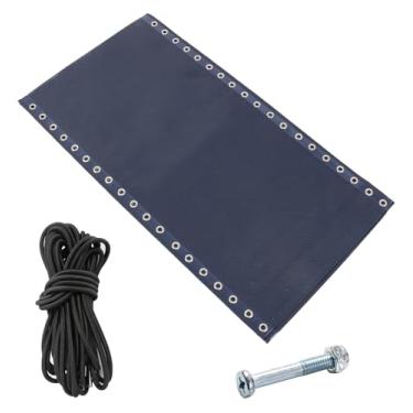 Imagem de Tecido de substituição de cadeira de gravidade zero de 43 cm, 48 cm, 53 cm de largura, pano de reparo com 4 parafusos de substituição para cadeira de gravidade, acessórios de cadeira de gravidade zero