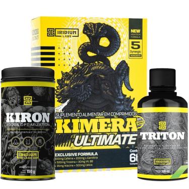Imagem de Kit Emagrecimento Ultimate - Kimera Ultimate + Kiron Chá Diurético + Trinton L-Carnitina-Unissex