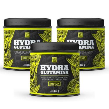 Imagem de Kit 3x Hydra Glutamina 300g-Unissex