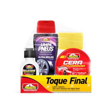 Imagem de Proauto Kit de Limpeza Automotiva 3X1 Toque Final