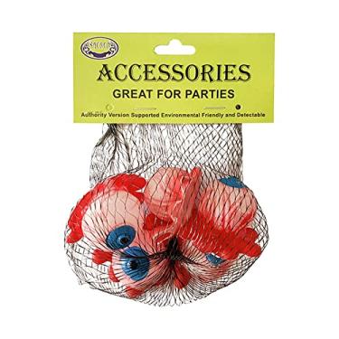 Imagem de Pacote com 5 globos oculares sangrentos, decoração falsa de Halloween, brinquedos de brincadeira assustadores para festivais de festa de Halloween, adereços assustadores type7