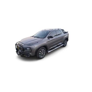 Imagem de Kit Quebra Mato Santo Antônio e Estribo Fiat Toro - HOZZ