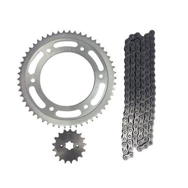 Imagem de Kit Relação Honda Nxr 125 Bros De 2003 A 2005 Nakata Tm10135