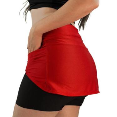 Imagem de Tapa Bumbum Saia Slin Fitness Praia Casual Academia - JINKINGSTORE, Ve