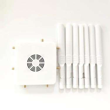 Imagem de Receptor dongle USB atualizado 7IN1 N7R VRchat para controladores de índice de válvula para HTC Vive Tracker para recepção de atividades Steam VR conectando 7 dispositivos simultaneamente