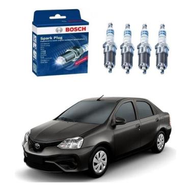 Imagem de Jogo Velas Bosch Etios Sedan 1.3 1.5 16v 2017 A 2020