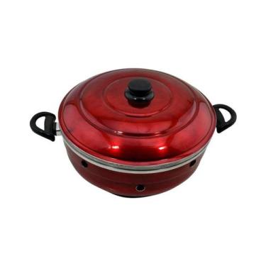 Imagem de Forma de Bolo Vigorosa 5 em 1 Multiuso Vinho - Continental