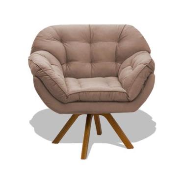 Imagem de Poltrona Miami Cadeira Base Giratória Salão Escritorio Consultório Ama