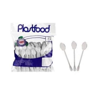 Imagem de Mexedor colherinha cristal plastfood c/ 200 unidades