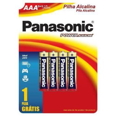 Imagem de Pilha Panasonic Alcalina Palito Aaa Leve 4Un Pague 3Un