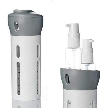 Imagem de Dispenser Portátil De Viagem Para Shampoo Creme Sabonete - BCS