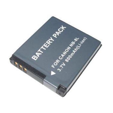 Imagem de Bateria NB-8L 800mAh para câmera digital e filmadora Canon PowerShot A
