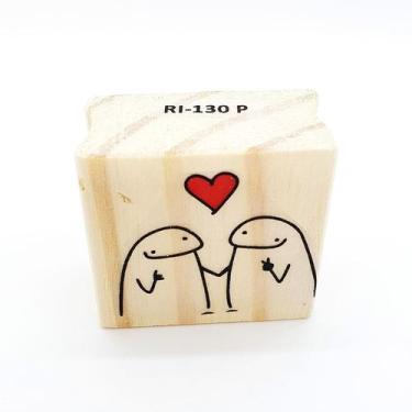 Imagem de Carimbo Flork Apaixonado - RI130P - 1 unidade - Rizzo - RIZZO DISTRIBU