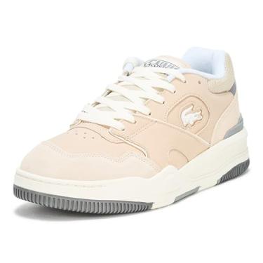Imagem de Lacoste Tênis masculino Lineshot, Off Wht/Lt Gry, 43