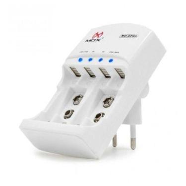 Imagem de Carregador De Pilha AA AAA 9V Mox CP-50 Bivolt Automatico Sem Pilhas