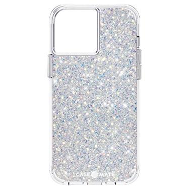 Imagem de Case-Mate Capa feminina para iPhone 13 Pro Max [proteção contra quedas de 3 metros] [carregamento sem fio] Capa para celular Twinkle Stardust para iPhone 13 Pro Max - Capa de telefone luxuosa com