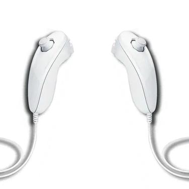 Imagem de Nunchuk Para Console Compativel Com Wii Branco