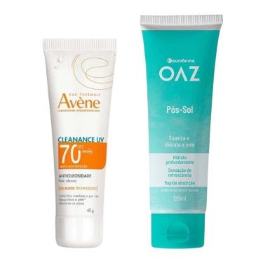 Imagem de KIT Protetor Cleanance UV FPS70+Pós-Sol Gel Eurofarma
