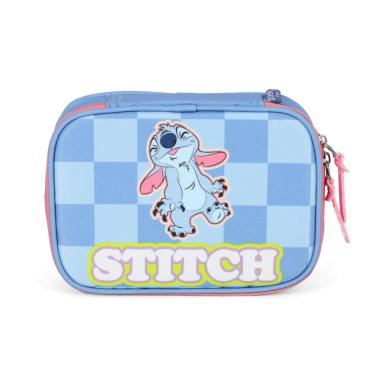 Imagem de Estojo Box Escolar Stitch Meninas Juvenil 36 Elásticos