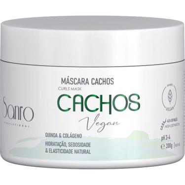 Imagem de Máscara Cachos Vegan 300g Sanro Cosméticos