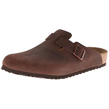 Imagem de Birkenstock Women's Boston SFB, Habana Oiled Leather, 37 M EU