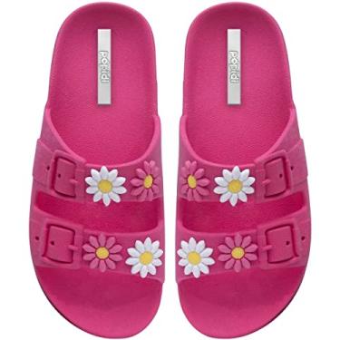 Imagem de Chinelo Infantil Feminina Menina Nº 25 ao 40 Sandália Papete Moda Slide 12.59 (Rosa Pink, BR, Adulto, Numérico, 38)