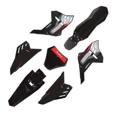 Imagem de Kit Plástico Biker My25 C/ Adesivo Take Crf 230 2008 a 2021 - Biker / 