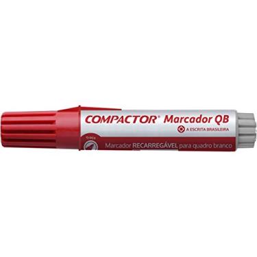Imagem de Pincel Quadro, Compactor 01600-VM, Vermelho, Pacote de 12