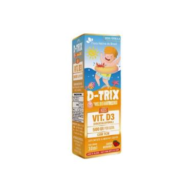 Imagem de D Trix- Vitamina D3 Kids- 30ml- Morango- Flora Nativa - Flora Nativa d