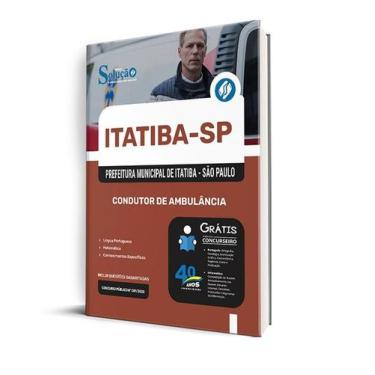 Imagem de Apostila Prefeitura de Itatiba - SP  - Condutor de Ambulância - Editor