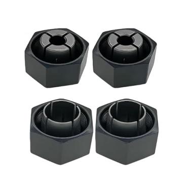 Imagem de Pinça de fresa de 1/5.1 cm 12,7 mm e 1/10.2 cm 6,35 mm para Dewalt 326286-04 DW621 DW6212 DW616 DW618, para Boschh 1617, 1618, 1618EVS, 1617EVS, 1617EVS, 1617EVS, 1617EVS, 1617EVS, 1617EVS, 1617EVS