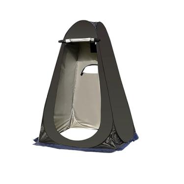 Imagem de NEONMAN Tenda de Vestir com 3 Janelas de Ventilação, Tenda de Casa de Banho de Campismo, Tenda de Duche de Privacidade Portátil, Impermeável e à Prova de Sol, Protegendo a Privacidade(Preto)