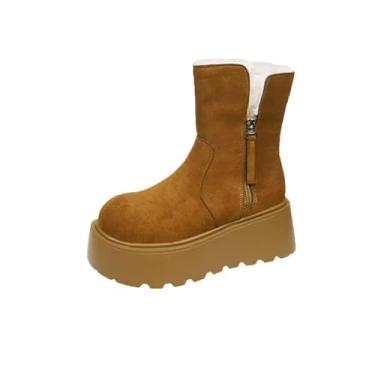 Imagem de Pantufa Bota Feminina Adulto Polar Super Quentinha com Pom Pom Toda forrada Solado Antiderrapante Cor preto