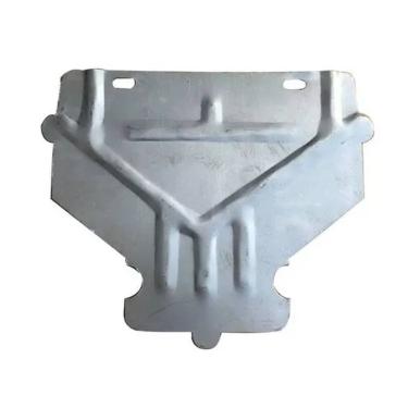 Imagem de Suporte Porta Placa De Ferro 20x17 Mercosul Galvanizado