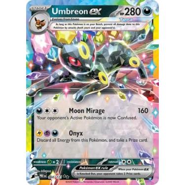 Imagem de Pokemon - Umbreon ex 060/131 – Prismatic Evolutions – Double Rare – Foil Single Card