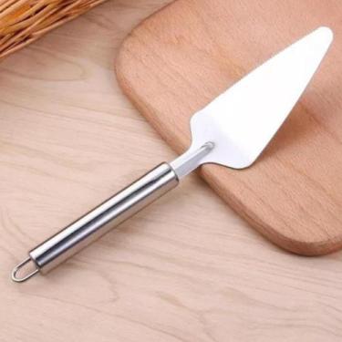 Imagem de Kit 50 Espátulas Bolo Torta Moderna Premium Inox Reforçada - Home Good